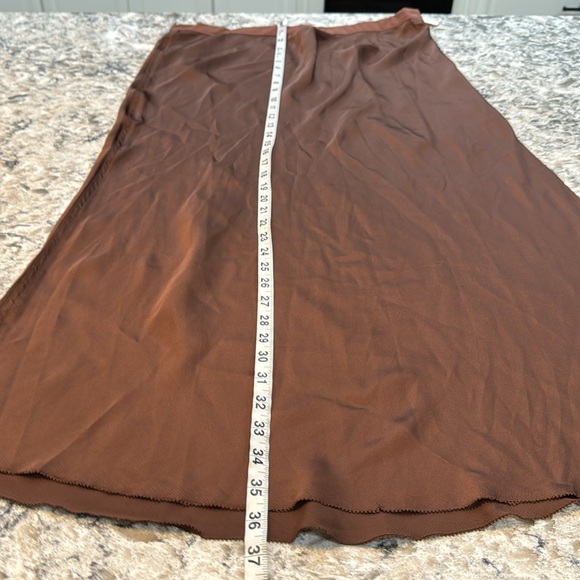 Free People | NWOT Sweet Talker Half Slip Skirt in Brown Size XL - Picture 6 of 12
